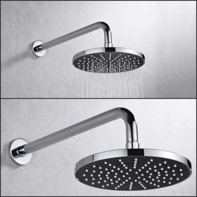 Image showing  Kree Single Handle 1-Spray Shower Faucet 1.8 GPM, Pressure Balance, Anti Scald in Polished Chrome (Valve Included)