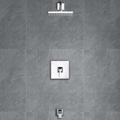 Image showing  Lotto Single Handle 1-Spray Tub and Shower Faucet 1.8 GPM with Pressure Balance, Polished Chrome (Valve Included)