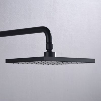 Image showing  Lotto Single Handle 1-Spray Shower Faucet 1.8 GPM with Pressure Balance, Anti Scald, Matte Black (Valve Included)