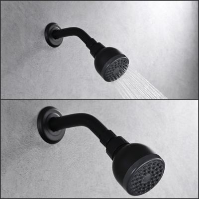 Image showing  Vantage Single Handle 1-Spray Tub and Shower Faucet 1.8 GPM with Pressure Balance in. Matte Black (Valve Included)