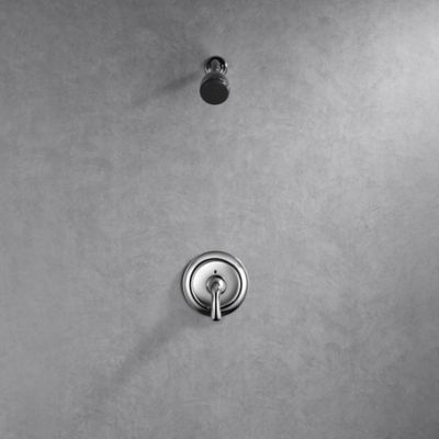 Image showing  Vantage Single Handle 1-Spray Shower Faucet 1.8 GPM with Pressure Balance in Polished Chrome (Valve Included)