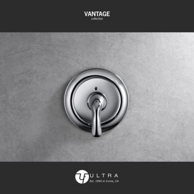 Image showing  Vantage Single Handle 1-Spray Shower Faucet 1.8 GPM with Pressure Balance in Polished Chrome (Valve Included)