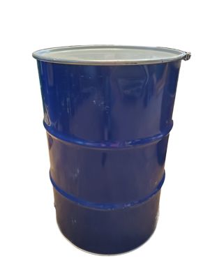 Image showing  55 gal. Drum Burn Barrel with Lid