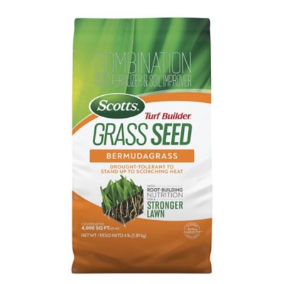 Scotts Turf Builder Grass Seed Bermudagrass, 4 lb.