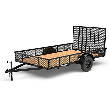 Carry-On Trailer 7 ft. x 12 ft. Mesh High Side Utility Trailer