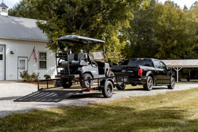Image showing 6 th Carry-On Trailer 7 x 12ft. Mesh High Side Utility Trailer, 2040 lb. Max Capacity