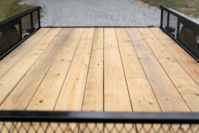 Image showing 8 th Carry-On Trailer 7 x 12ft. Mesh High Side Utility Trailer, 2040 lb. Max Capacity