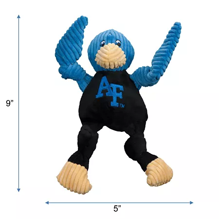 Hugglehounds NCAA U.S Air Force Academy - Gyr Falcon Knottie Plush Dog Toy Small Dog Plush Toys