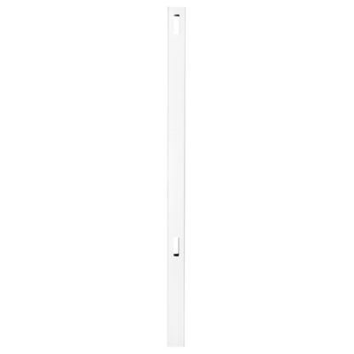 Outdoor Essentials Woodbridge 5 in. x 5 in. x 98 in. White Routed Line Post