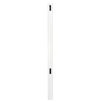 Outdoor Essentials Woodbridge 5 in. x 5 in. x 84 in. White Routed End Post