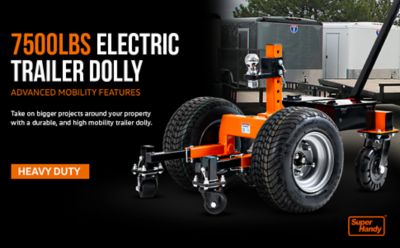 Image showing 7 th SuperHandy Electric Trailer Dolly TRI-GUO134
