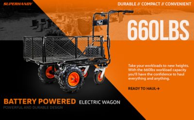 Image showing 7 th SuperHandy Electric Service Cart