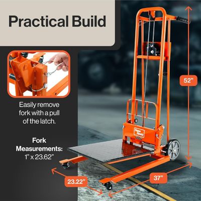 Image showing  Material Lift TRI-GUO097