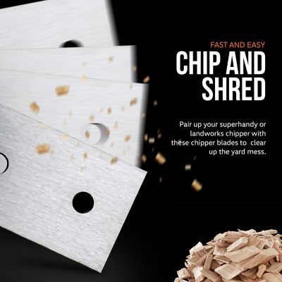 Image showing  Replacement Blades for Wood Chipper TRI-GUO100