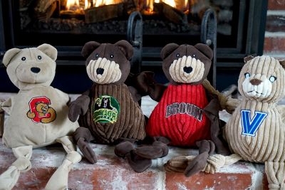 Image showing  NCAA Brown University - Bruno the Bear Knottie Plush Dog Toy, Large