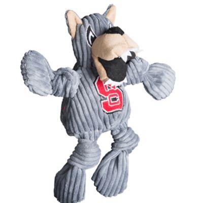 Image showing  NCAA North Carolina State University, Mr. Wuf Knottie Plush Dog Toy, Small