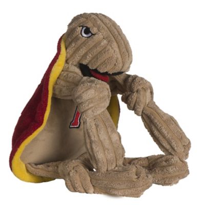 Image showing  NCAA University of Maryland - Testudo the Terrapin Knottie Plush Dog Toy, Small