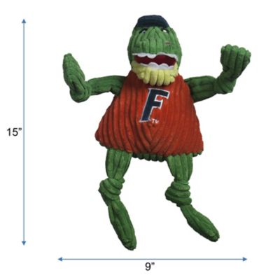 Hugglehounds NCAA University of Florida - Albert Gator Knottie Plush Dog Toy Plush Dog Toy, Large