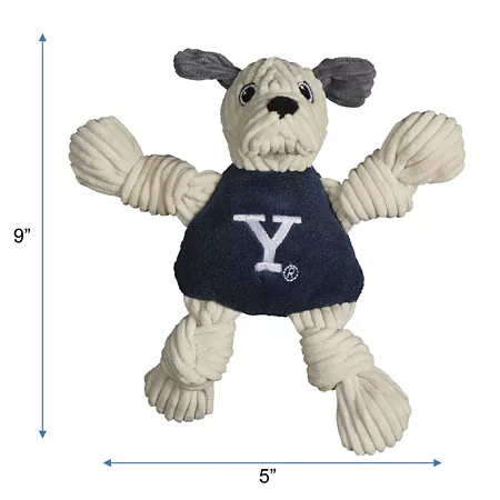 Hugglehounds NCAA Yale University Handsome Dan Knottie Plush Dog Toy Small Dog Plush Toys