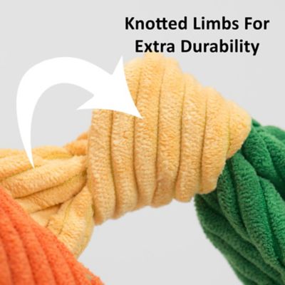 Image showing  NCAA Stanford University - Tree Bear Knottie Plush Dog Toy, Large