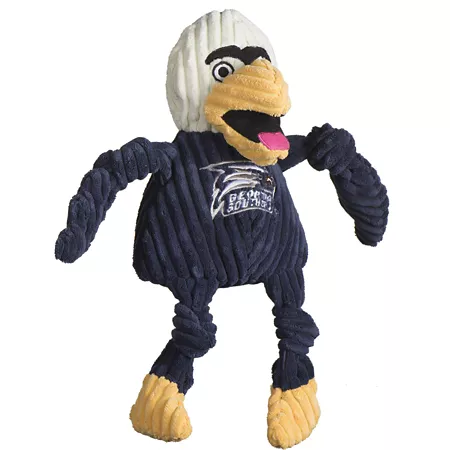 Hugglehounds NCAA Georgia Southern University - Gus the Eagle Knottie Plush Dog Small Dog Plush Toys