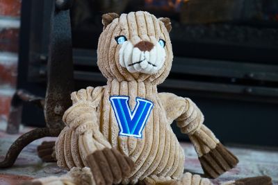 Image showing  NCAA Villanova University - Will D. Cat Knottie Plush Dog Toy, Small