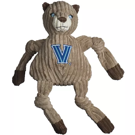 Hugglehounds NCAA Villanova University - Will D Cat Knottie Plush Dog Toy Large Dog Plush Toys