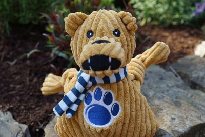 Image showing  NCAA Penn State University - Nittany Lion Knottie Plush Dog Toy, Small