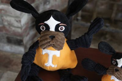 Image showing  NCAA University of Tennessee - Smokey the Volunteer Knottie Plush Dog Toy, Small
