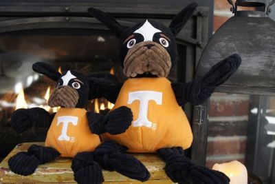 Image showing  NCAA University of Tennessee - Smokey the Volunteer Knottie Plush Dog Toy, Small