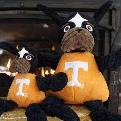 Image showing  NCAA University of Tennessee - Smokey the Volunteer Knottie Plush Dog Toy, Large
