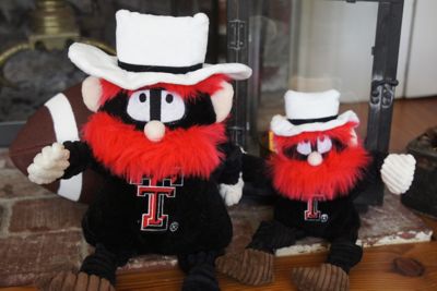 Image showing  NCAA Texas Tech - Raider Red Knottie Plush Dog Toy, Large