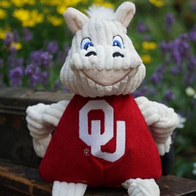 Image showing  NCAA University of Oklahoma - Sooner Knottie Plush Dog Toy, Large