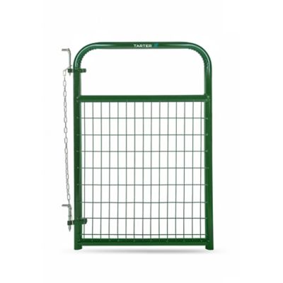 Tarter 3 ft. x 50 in. Wire Filled Gate, 2 in. x 4 in. Mesh, Green