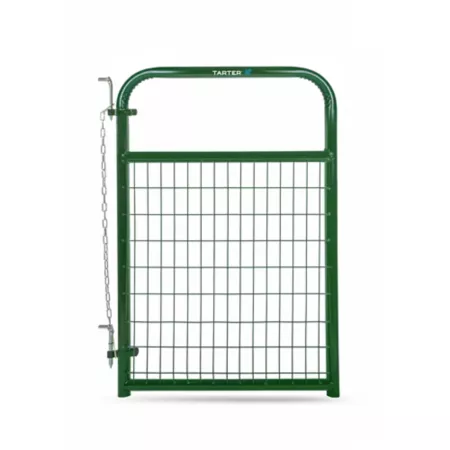 Tarter 3' x 50" Wire Filled Barrier 2" x 4" Mesh Green Farm Gates