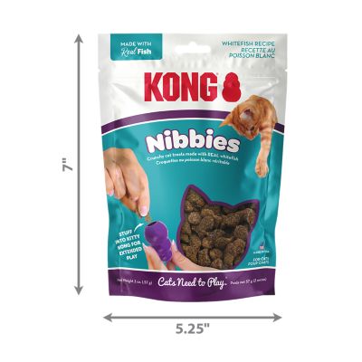 Image showing  Whitefish Nibbies Cat Fish treats, 2 oz.