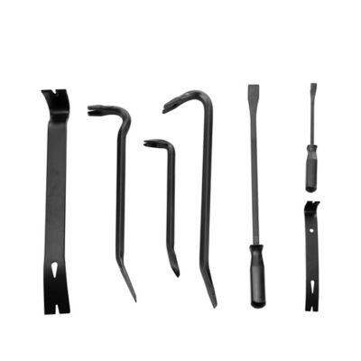 JobSmart Pry Bar and Wrecking Bar Set, 7 pc.