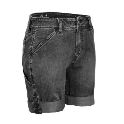 Image showing  Women's Classic Fit Denim Roll-Up Walking Shorts