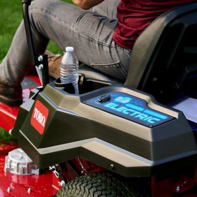 Image showing  eTimeCutter 42 in. 60V Cordless Electric Zero-Turn Mower, Battery and Charger Included