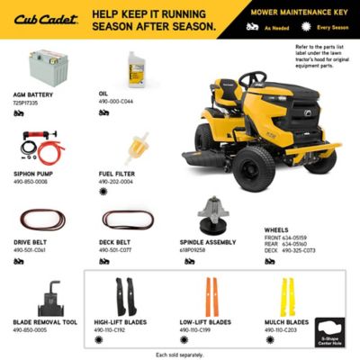Image showing  Enduro Series 46 in. 22 HP Gas Riding Lawn Mower, Kohler Engine, Hydrostatic Transmission