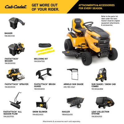 Image showing  Enduro Series 46 in. 22 HP Gas Riding Lawn Mower, Kohler Engine, Hydrostatic Transmission