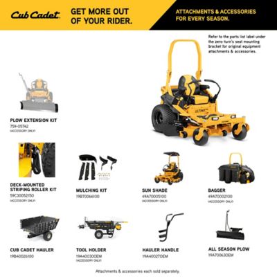 Image showing  Ultima ZTX4 60 in. 24 HP Gas Zero-Turn Mower, Kohler Pro Engine