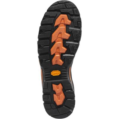 Image showing 1 th Danner Men's Vicious 6 in. Non-Metallic Toe Work Boots, Brown/Orange