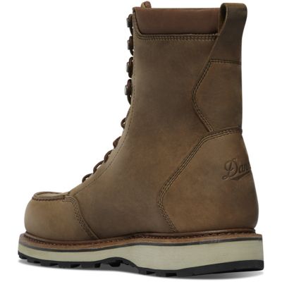 Image showing  Men's Cedar River Moc Toe Waterproof Hunting Boots, 8 in.