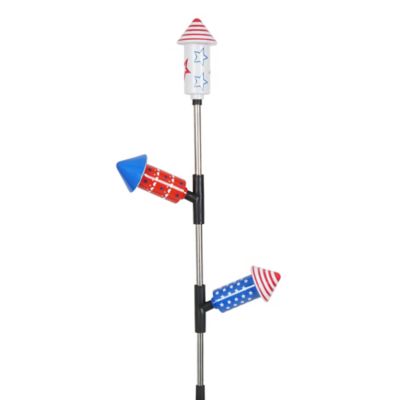 Image showing  3-Lumen Solar Triple Fireworks Light