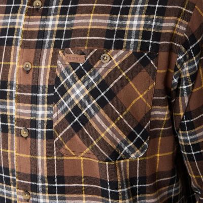 Image showing  Men's 2-Pocket Button Down Flannel Shirt