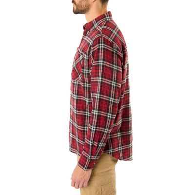 Image showing  Men's 2-Pocket Button Down Flannel Shirt
