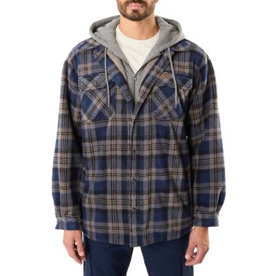 Smith's Workwear Sherpa-Lined Microfleece Shirt Jacket