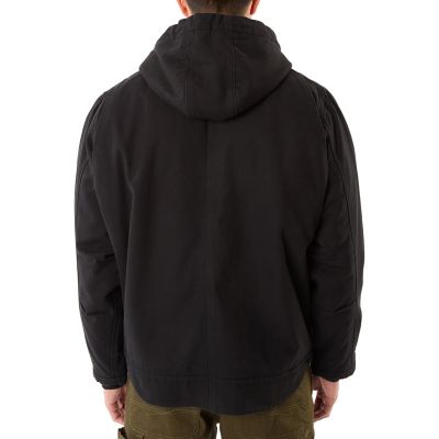 Image showing  Sherpa Lined Duck Canvas Hooded Work Jacket
