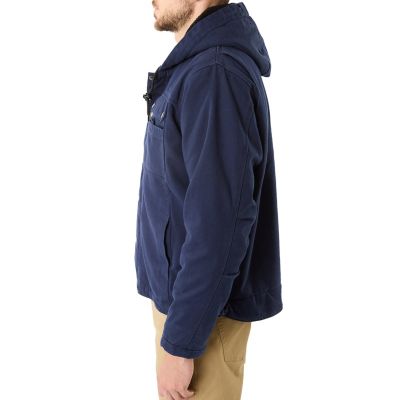 Image showing  Sherpa Lined Duck Canvas Hooded Work Jacket